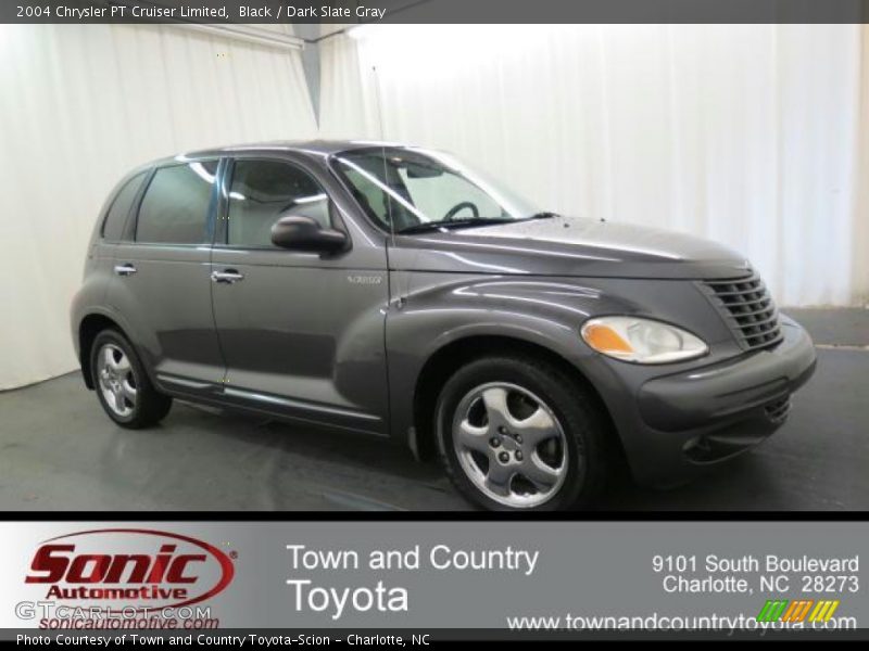 Black / Dark Slate Gray 2004 Chrysler PT Cruiser Limited