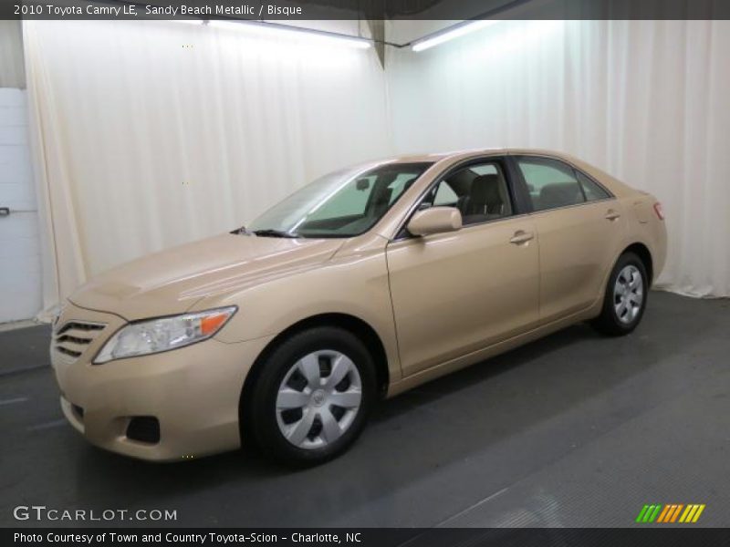 Sandy Beach Metallic / Bisque 2010 Toyota Camry LE