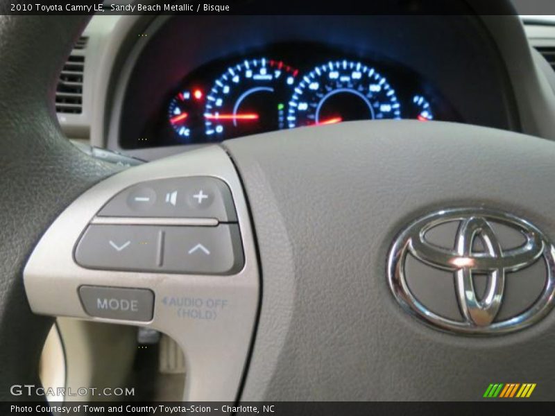 Sandy Beach Metallic / Bisque 2010 Toyota Camry LE