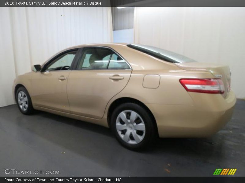 Sandy Beach Metallic / Bisque 2010 Toyota Camry LE