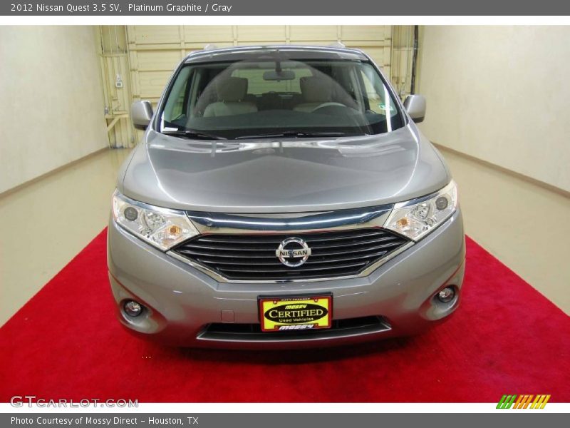 Platinum Graphite / Gray 2012 Nissan Quest 3.5 SV