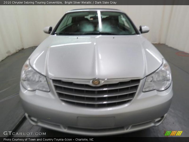 Bright Silver Metallic / Dark Slate Gray 2010 Chrysler Sebring Touring Convertible