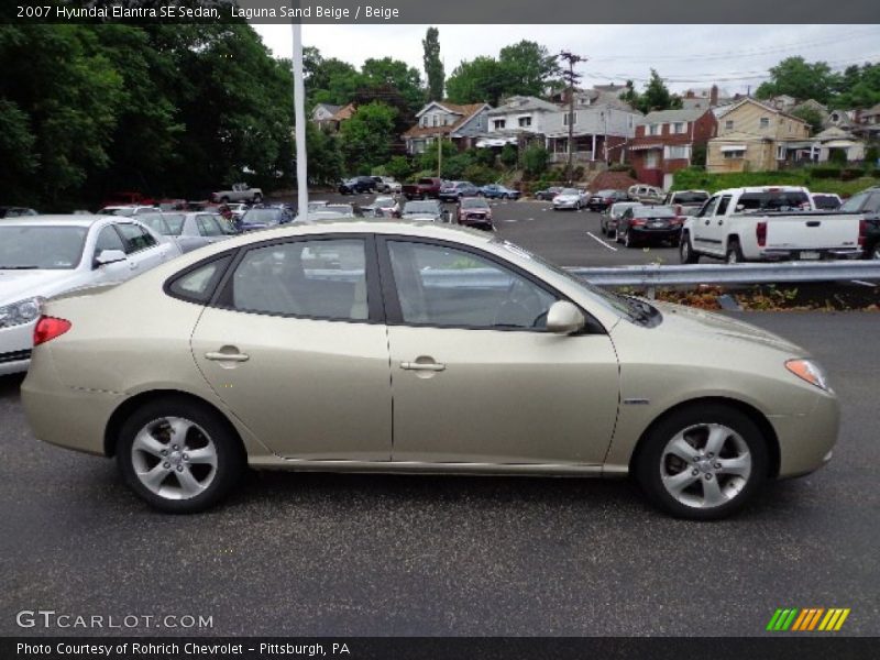 Laguna Sand Beige / Beige 2007 Hyundai Elantra SE Sedan