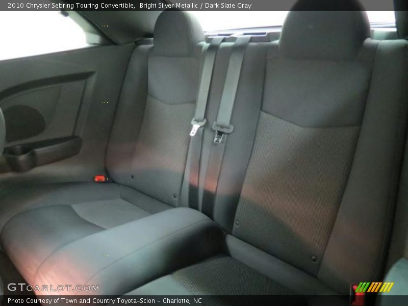 Bright Silver Metallic / Dark Slate Gray 2010 Chrysler Sebring Touring Convertible
