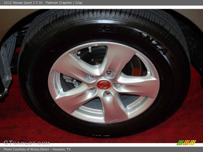 Platinum Graphite / Gray 2012 Nissan Quest 3.5 SV