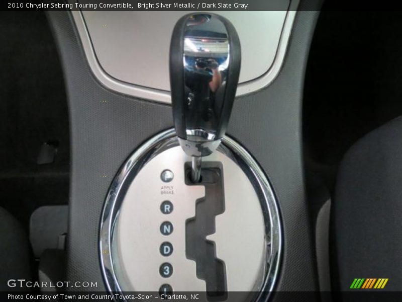 Bright Silver Metallic / Dark Slate Gray 2010 Chrysler Sebring Touring Convertible