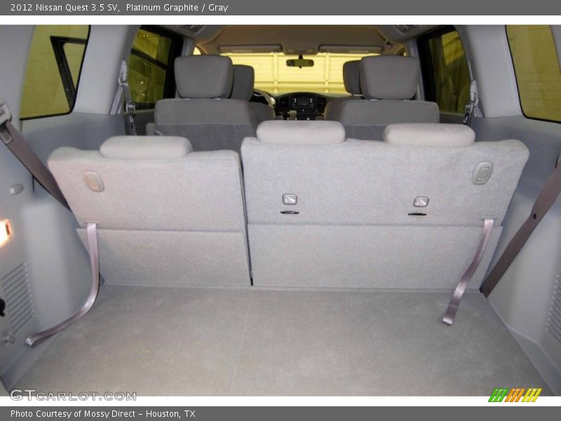 Platinum Graphite / Gray 2012 Nissan Quest 3.5 SV