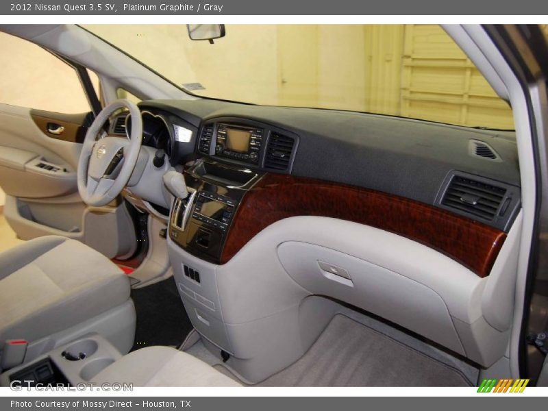 Platinum Graphite / Gray 2012 Nissan Quest 3.5 SV