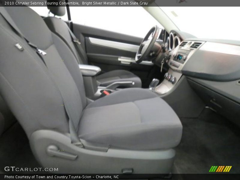 Bright Silver Metallic / Dark Slate Gray 2010 Chrysler Sebring Touring Convertible
