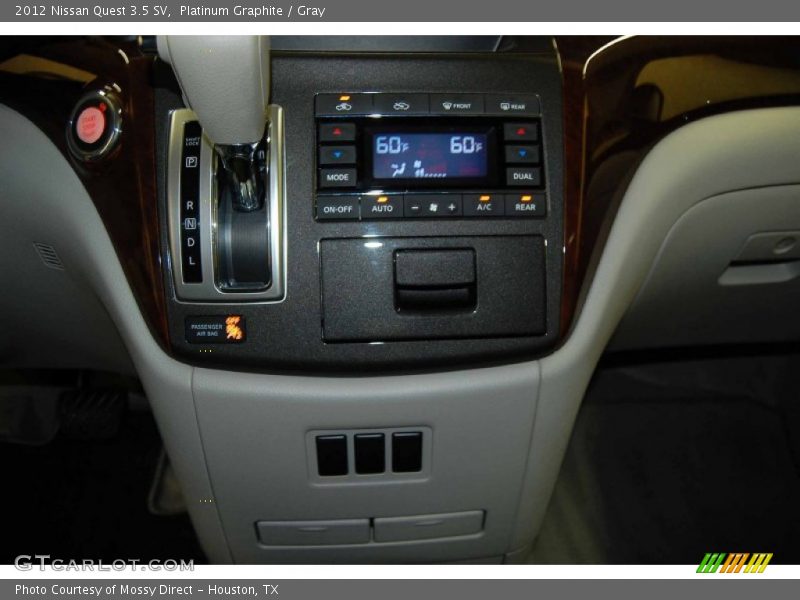 Platinum Graphite / Gray 2012 Nissan Quest 3.5 SV