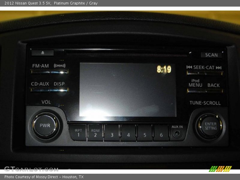 Platinum Graphite / Gray 2012 Nissan Quest 3.5 SV