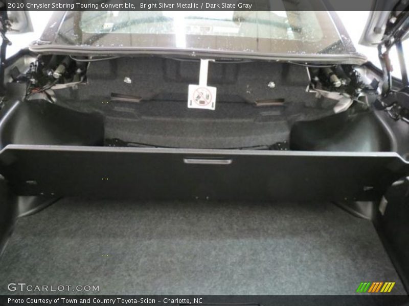 Bright Silver Metallic / Dark Slate Gray 2010 Chrysler Sebring Touring Convertible