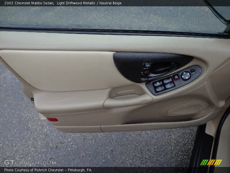 Light Driftwood Metallic / Neutral Beige 2003 Chevrolet Malibu Sedan