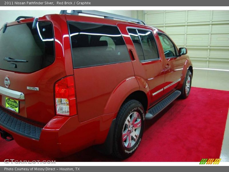 Red Brick / Graphite 2011 Nissan Pathfinder Silver
