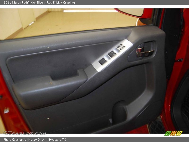 Red Brick / Graphite 2011 Nissan Pathfinder Silver