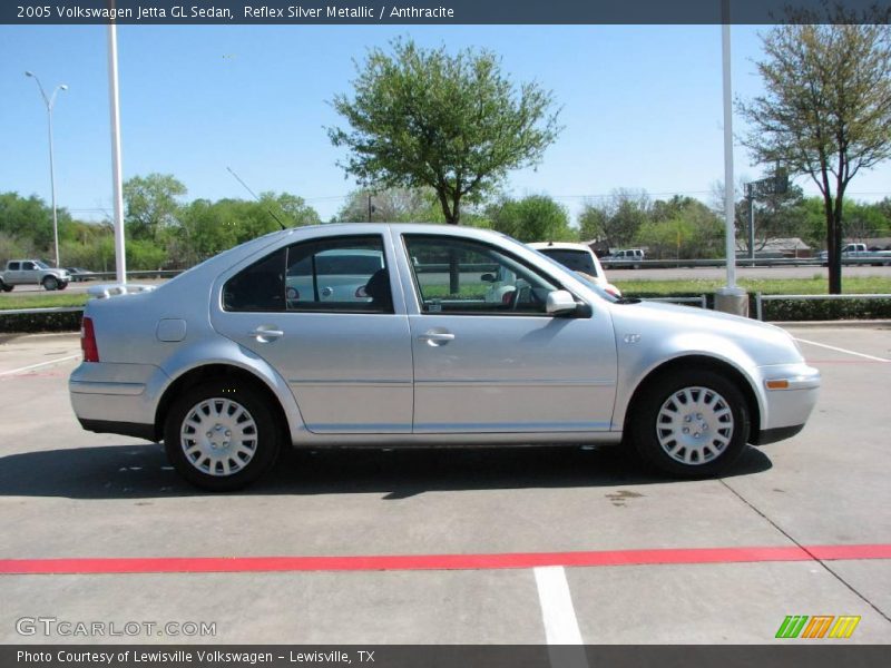 Reflex Silver Metallic / Anthracite 2005 Volkswagen Jetta GL Sedan