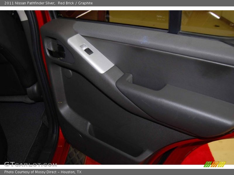 Red Brick / Graphite 2011 Nissan Pathfinder Silver