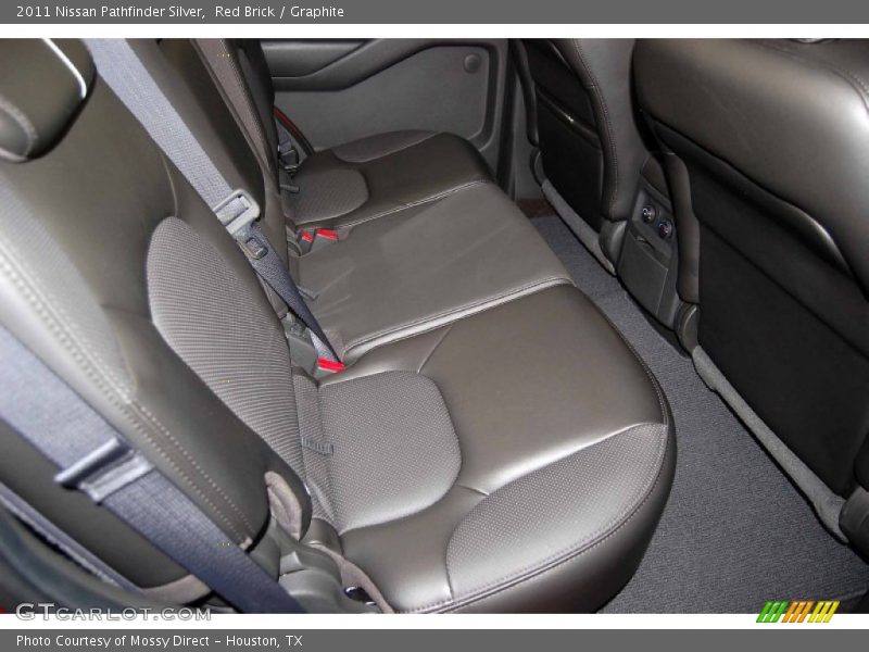 Red Brick / Graphite 2011 Nissan Pathfinder Silver