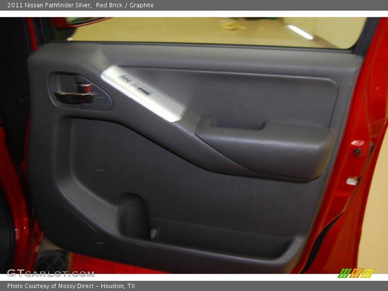 Red Brick / Graphite 2011 Nissan Pathfinder Silver