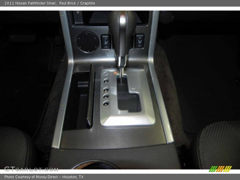 Red Brick / Graphite 2011 Nissan Pathfinder Silver