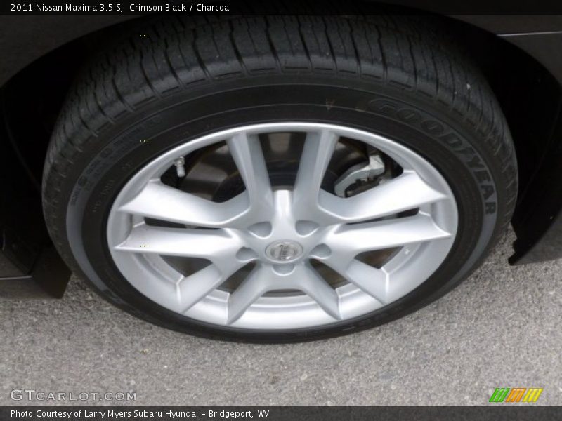 Crimson Black / Charcoal 2011 Nissan Maxima 3.5 S