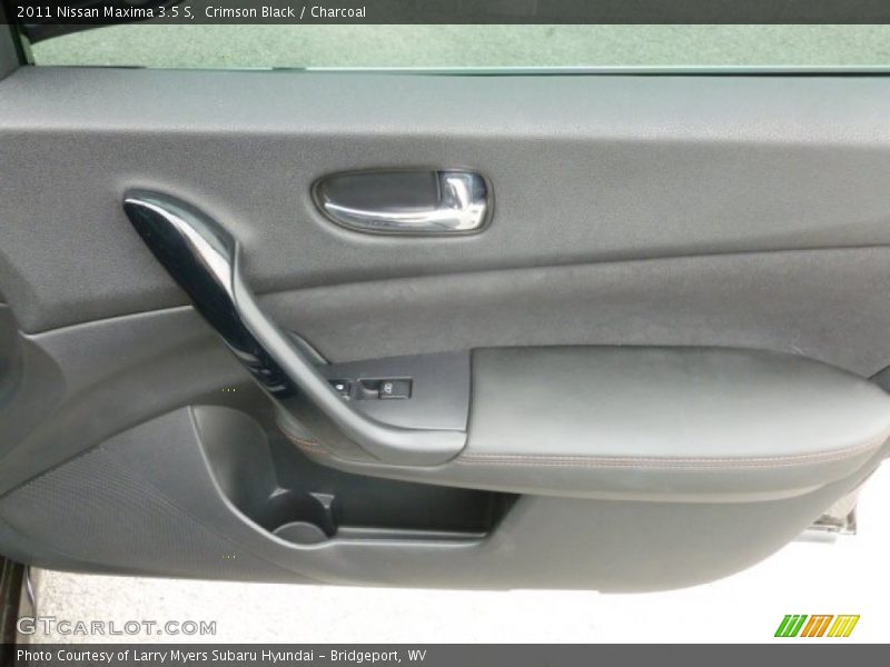 Crimson Black / Charcoal 2011 Nissan Maxima 3.5 S