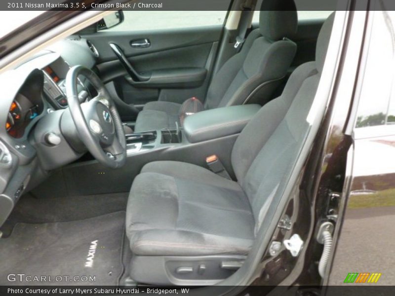 Crimson Black / Charcoal 2011 Nissan Maxima 3.5 S
