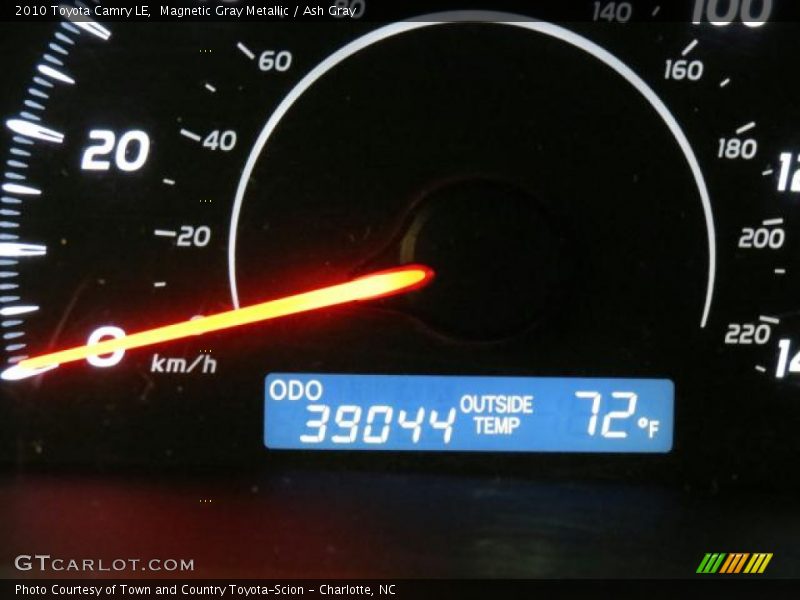 Magnetic Gray Metallic / Ash Gray 2010 Toyota Camry LE
