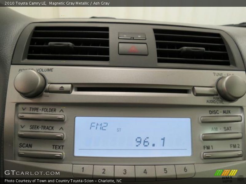 Magnetic Gray Metallic / Ash Gray 2010 Toyota Camry LE