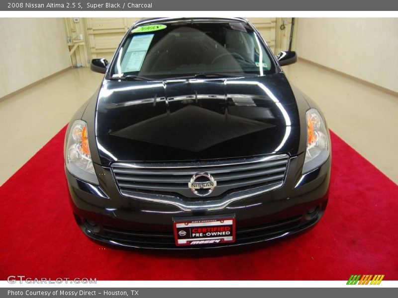 Super Black / Charcoal 2008 Nissan Altima 2.5 S