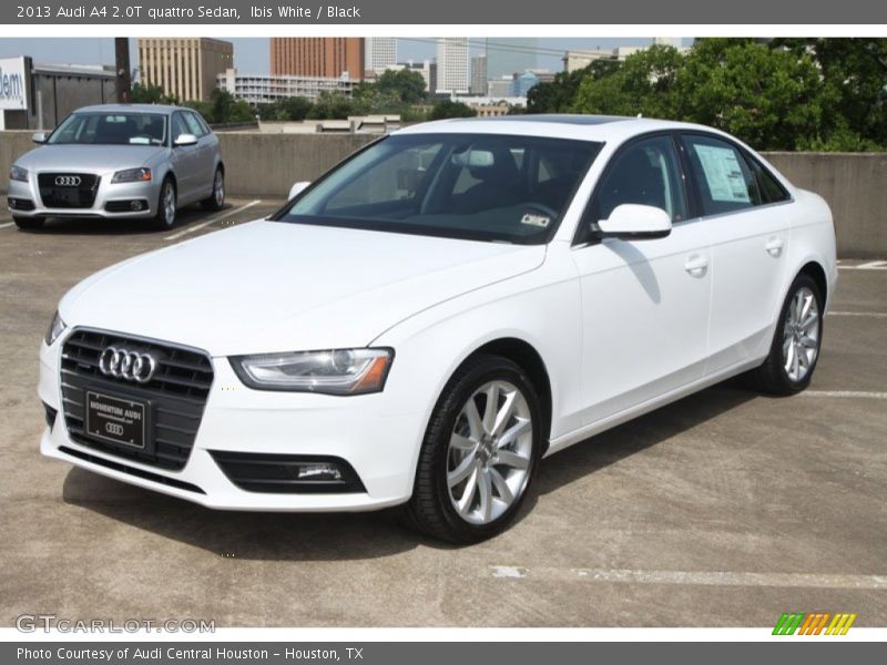 Ibis White / Black 2013 Audi A4 2.0T quattro Sedan