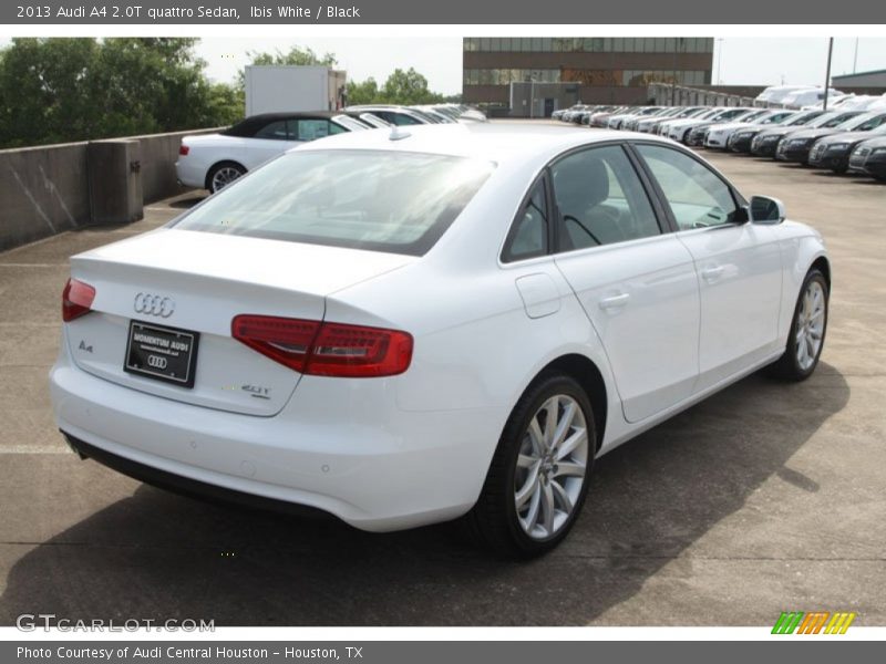 Ibis White / Black 2013 Audi A4 2.0T quattro Sedan