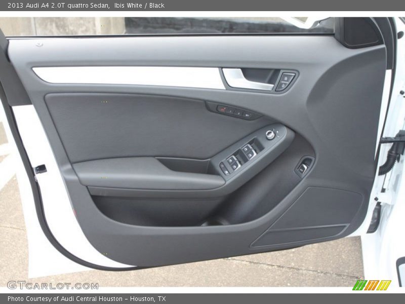 Ibis White / Black 2013 Audi A4 2.0T quattro Sedan