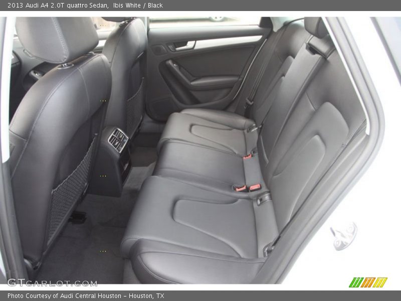 Ibis White / Black 2013 Audi A4 2.0T quattro Sedan