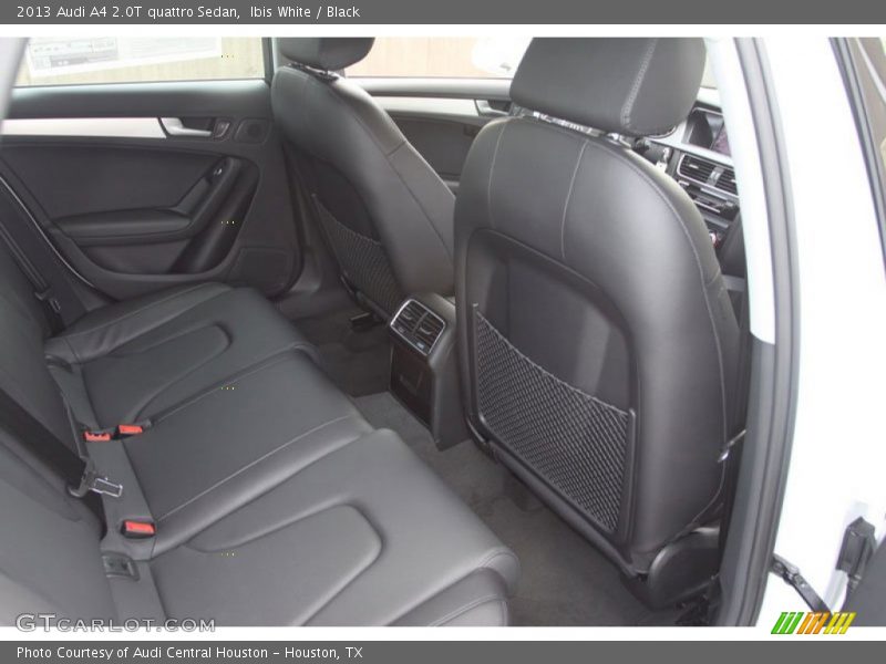Ibis White / Black 2013 Audi A4 2.0T quattro Sedan