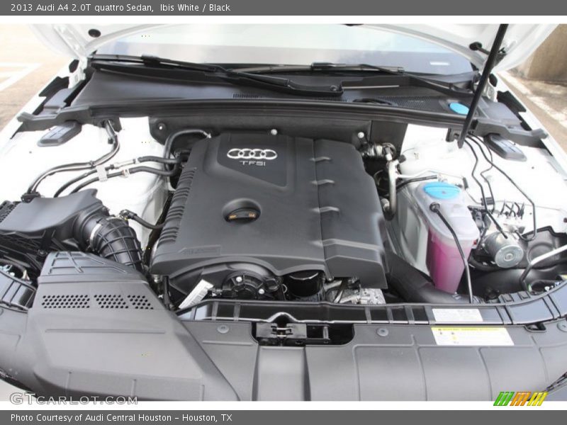 Ibis White / Black 2013 Audi A4 2.0T quattro Sedan