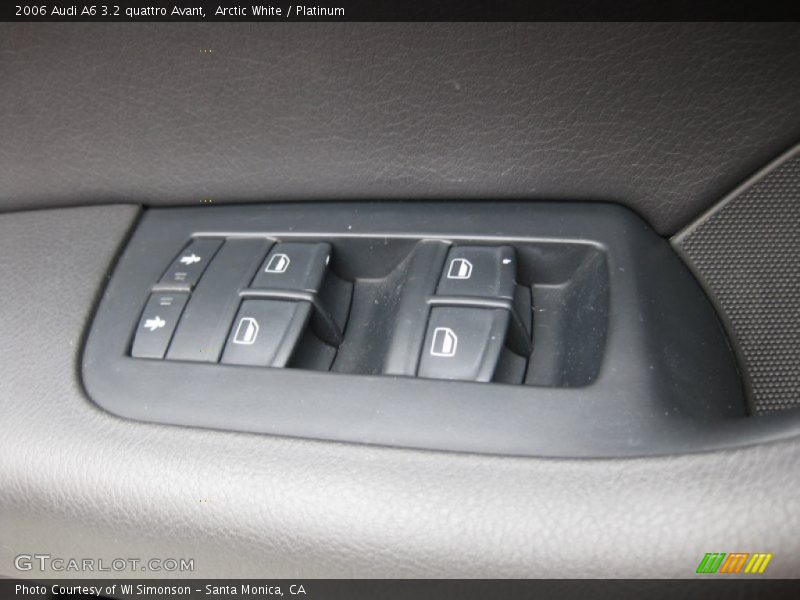 Arctic White / Platinum 2006 Audi A6 3.2 quattro Avant