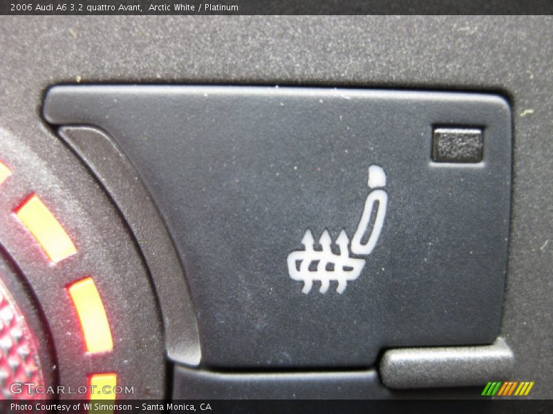 Arctic White / Platinum 2006 Audi A6 3.2 quattro Avant