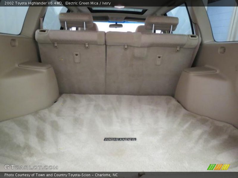 Electric Green Mica / Ivory 2002 Toyota Highlander V6 4WD