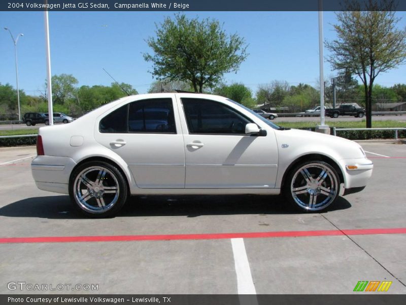 Campanella White / Beige 2004 Volkswagen Jetta GLS Sedan