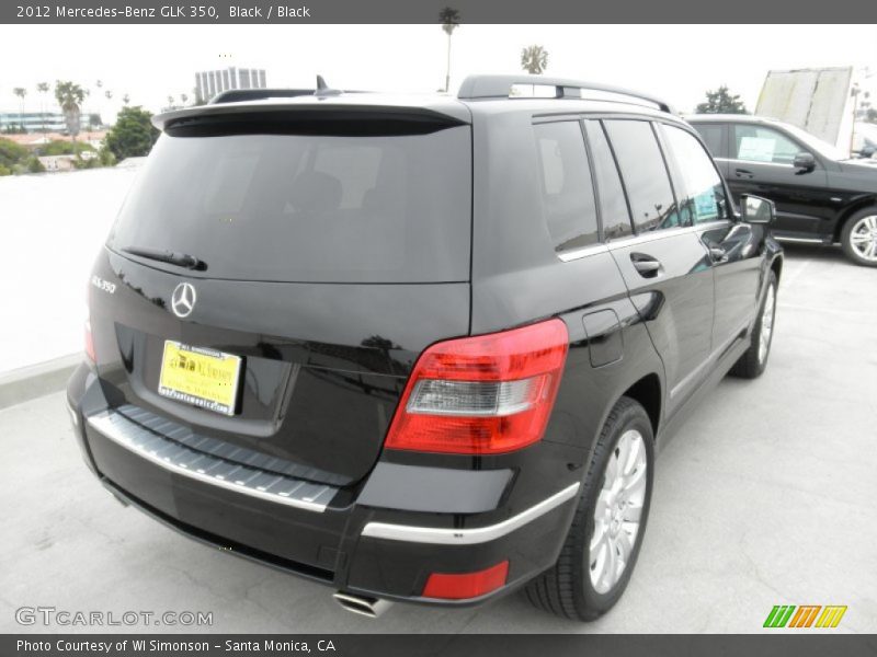 Black / Black 2012 Mercedes-Benz GLK 350
