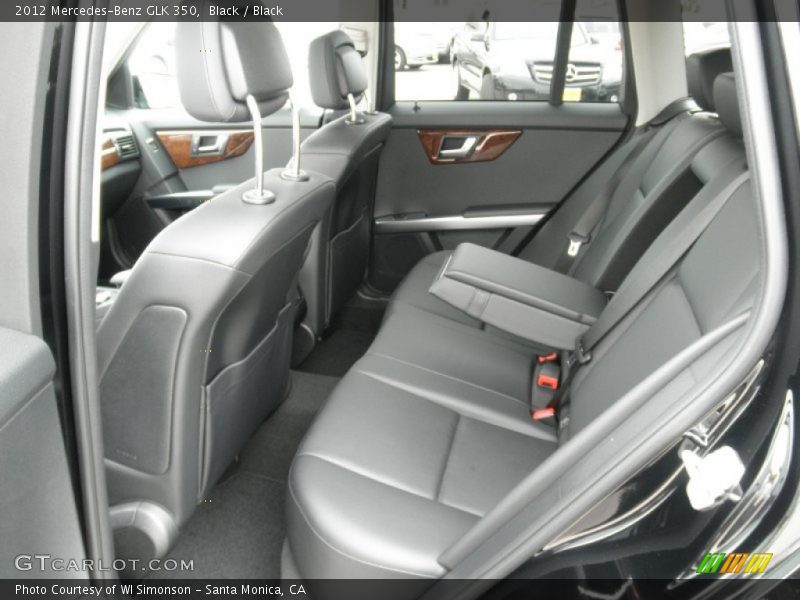 Black / Black 2012 Mercedes-Benz GLK 350