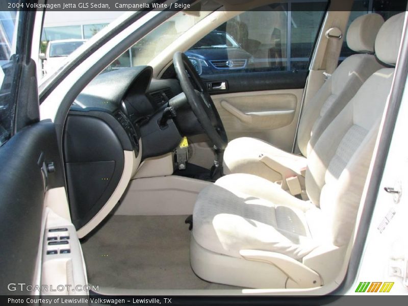 Campanella White / Beige 2004 Volkswagen Jetta GLS Sedan