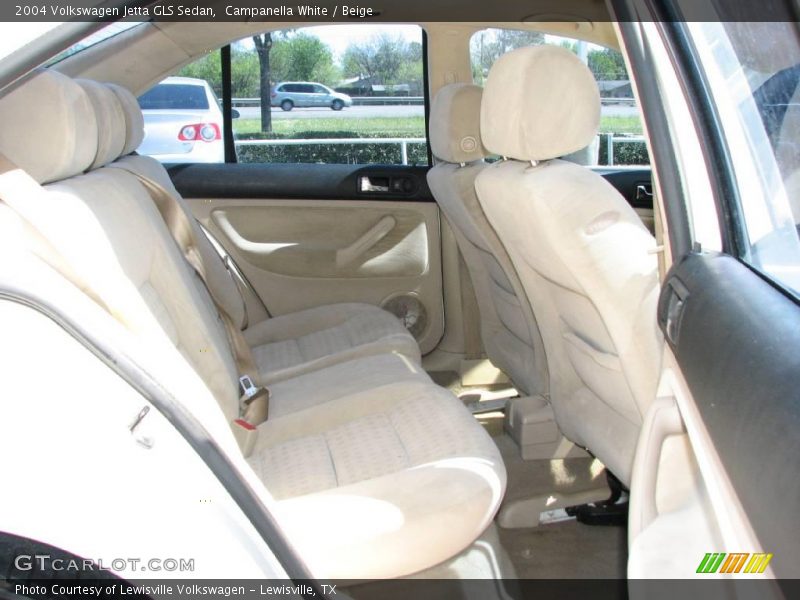 Campanella White / Beige 2004 Volkswagen Jetta GLS Sedan