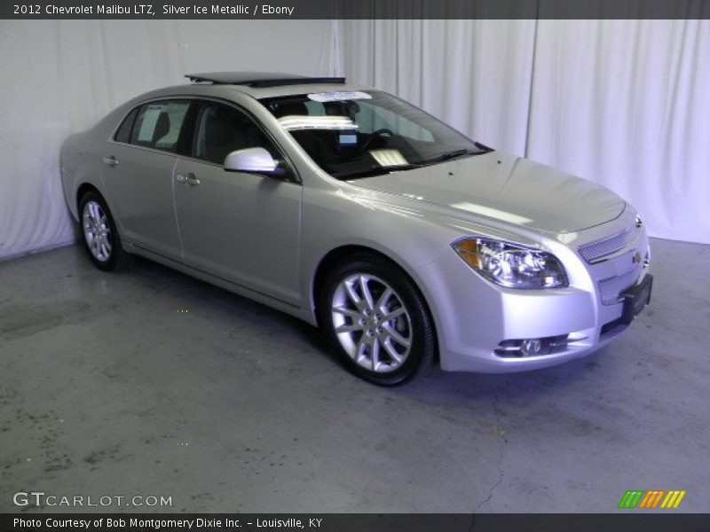 Silver Ice Metallic / Ebony 2012 Chevrolet Malibu LTZ