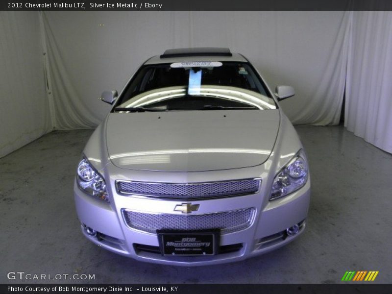 Silver Ice Metallic / Ebony 2012 Chevrolet Malibu LTZ
