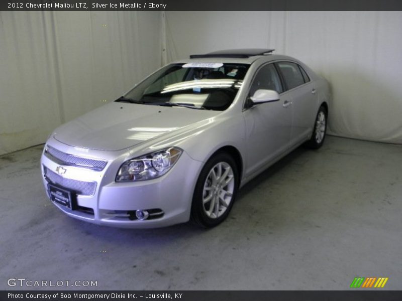 Silver Ice Metallic / Ebony 2012 Chevrolet Malibu LTZ