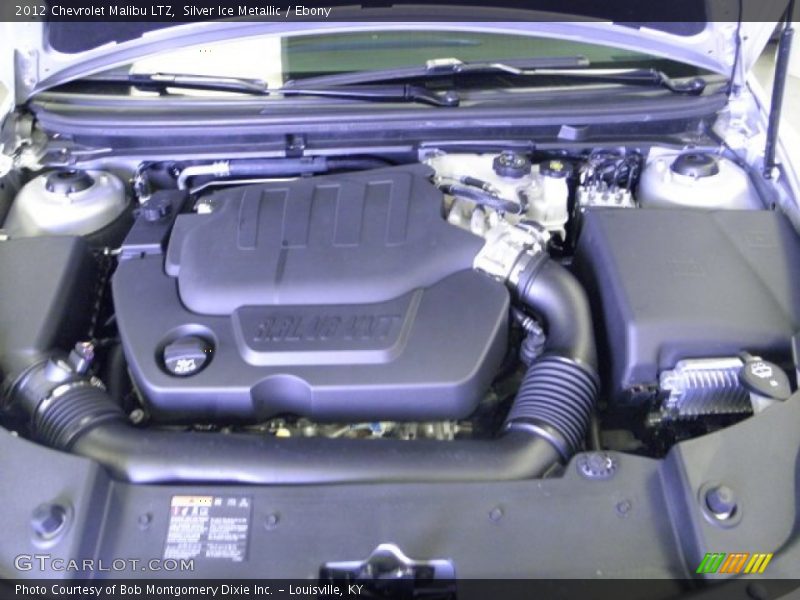 Silver Ice Metallic / Ebony 2012 Chevrolet Malibu LTZ