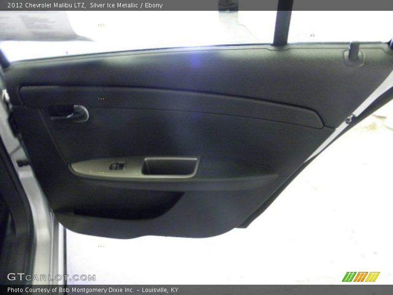 Silver Ice Metallic / Ebony 2012 Chevrolet Malibu LTZ