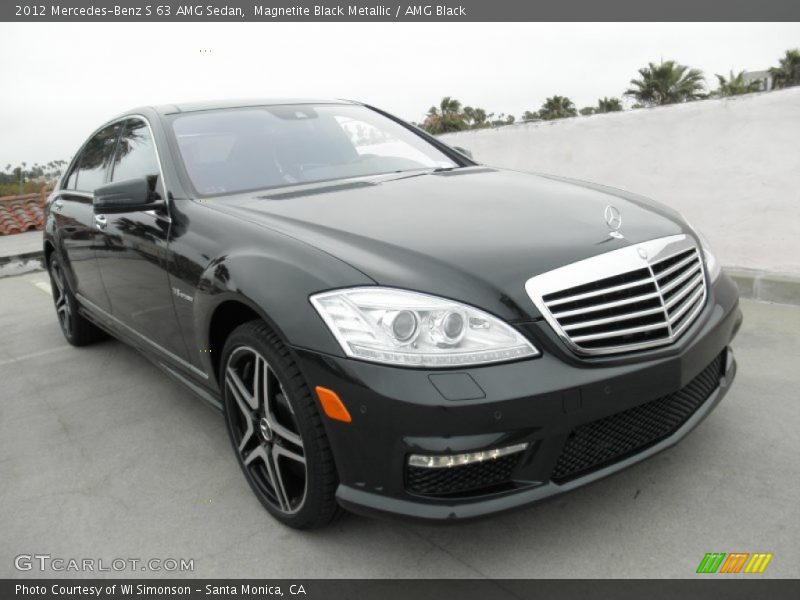 Magnetite Black Metallic / AMG Black 2012 Mercedes-Benz S 63 AMG Sedan
